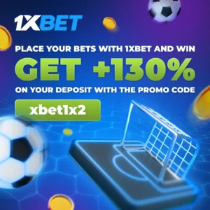 1xbet 130%